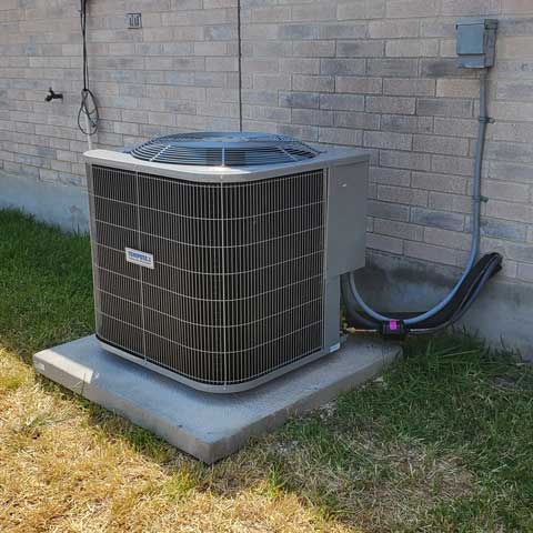Heat Pump Outside